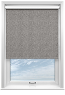 Chevron Stripe, Toast Brown - Roller Blind
